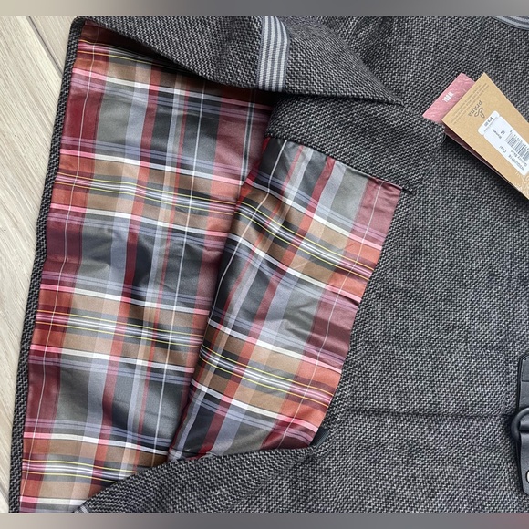 Prana wool skirt BNWT plaid lining - Picture 4 of 5